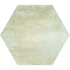 Tropical Ocean Washed Blue Hexagon 333x285mm Wall and Floor Porcelain Tile