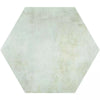 Tropical Ocean Washed Blue Hexagon 333x285mm Wall and Floor Porcelain Tile
