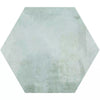 Tropical Ocean Washed Blue Hexagon 333x285mm Wall and Floor Porcelain Tile