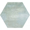 Tropical Ocean Washed Blue Hexagon 333x285mm Wall and Floor Porcelain Tile