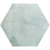 Tropical Ocean Washed Blue Hexagon 333x285mm Wall and Floor Porcelain Tile