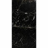 Nero Marquina Black and White Polished Marble Effect 1200x600mm Wall and Floor Tile Product Photo 1