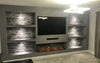 Quartzite Sparkle Grey Split Face Wall Tiles Entertainment Wall