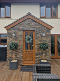 Rustic Natural Slate Split Face Wall Tiles used Outdoors