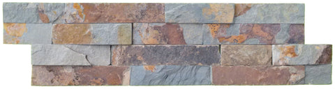 Rustic Natural Slate Split Face Wall Tiles Design