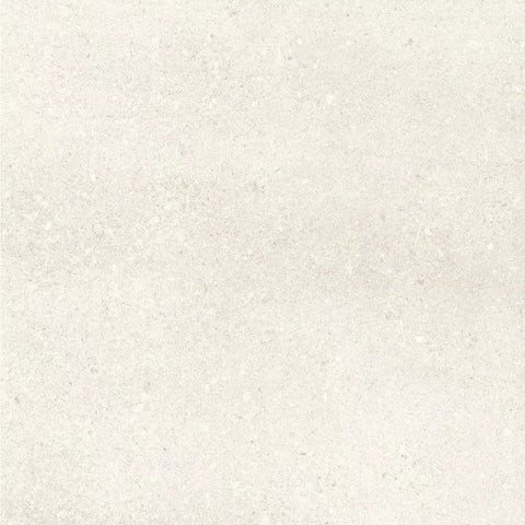 Blanco White Stone Effect Porcelain Wall and Floor 600x600mm Tile