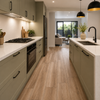 Farmhouse Natural Light Brown Wood Effect 1195x225mm XL Porcelain Plank Floor Tile