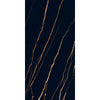 Linear Atlantic Black and Gold Marble Effect 60x1200mm Porcelain Wall and Floor Tile Image 1