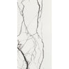 White marble tile with gray veins on a white background