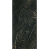 Black Marble Effect Tile with White and Beige Gold Veining 