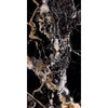 Noir Portoro Black and Gold Marble Effect 1200x600mm XL Matt Porcelain Wall and Floor Tile Product Image 
