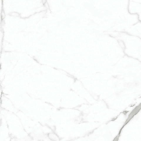 Panna Calacatta Polished Marble Efect 600x600mm Floor Tile Product Photo 1
