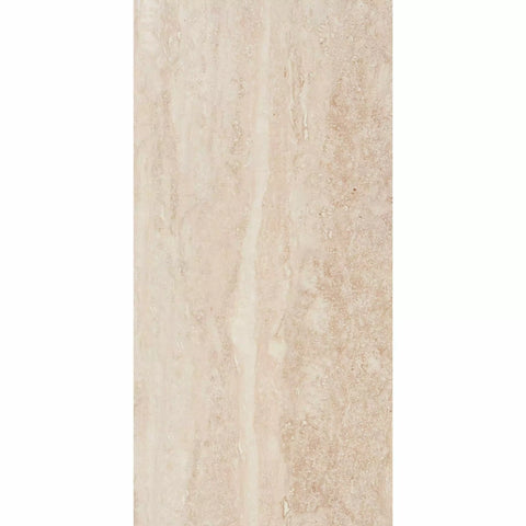 Serenity Sandstone Ivory Matt Stone Effect Porcelain Wall and Floor 600x300mm Tile Product Photo 1