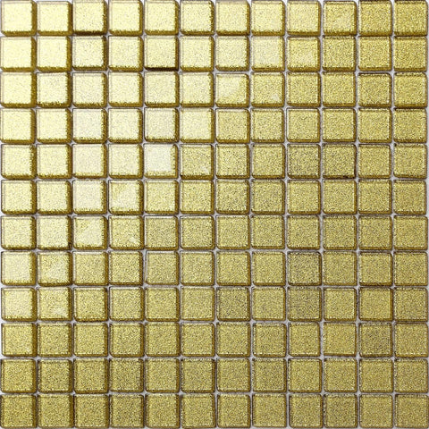 Sparkle Gold Glass Glitter Wall Mosaic Tile Product Photo 1 