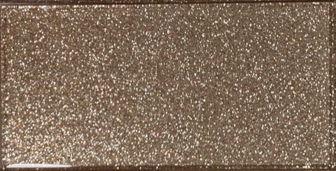 Sparkle Rose Gold Glitter Glass Metro 75x150mm Wall Tile Product Photo 2