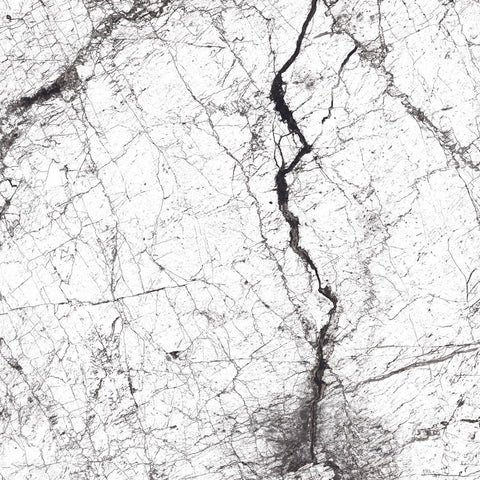 White Marble Effect Tile with Dramatic Black Veining 