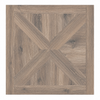 Starline Parquet Honey Natural Oak Wood Effect Porcelain 600x600mm Floor Tile
