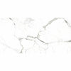 White marble texture with gray veins on a white background
