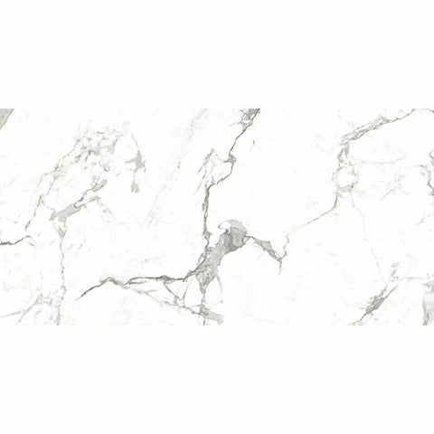 White marble texture with gray veins on a white background