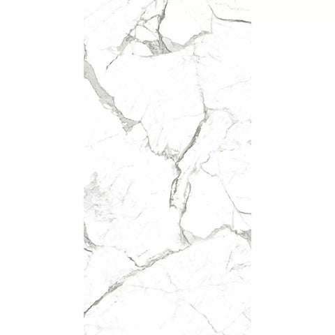 Venato Calacatta White Marble Effect XL 600x1200mm Polished Porcelain Wall and Floor Tile Product Photo 