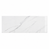 Venice Gloss White Marble Effect Metro Flat Subway 100x300mm Wall Tile Product Image 2