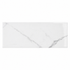 White Marble Effect Metro Tile with prominent but soft grey veining 