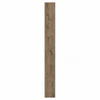 A single long rectangular wood-look plank or panel with a weathered brown and gray grain pattern, centered on a plain white background.