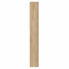 A vertical rectangular wood-look plank or tile sample in a light natural oak tone, centered on a plain white background.