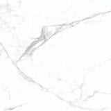 Allura White Marble Effect 60x60cm Matt Porcleain Floor Tiles