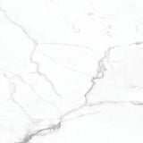 Allura White Marble Effect 60x60cm Matt Porcleain Floor Tiles