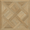 Basket Weave Parquet Caramel Brown Light Oak 600x600mm Wood Effect Floor Tile