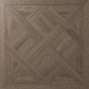 Wooden floor tiles with parquet design 