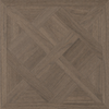 Deep Brown Parquet Wood Effect Hazelnut Basket Weave 600x600mm Porcelain Floor and Wall Tile